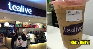Contact tealive asia on messenger. You Can Enjoy Any Of Tealive S Coffees For Just Rm5 Until 5 January 2019 World Of Buzz