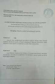 Temele marcate cu asterix (*) nu sunt cerute la definitivat. Subiecte Variante Si Rezolvari Pentru Examene Nationale 2021 Subiecte Grad Didactic 2 Psihopedagogie Speciala Bucuresti 2018