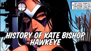 Being a super hero is amazing. History Of Kate Bishop Hawkeye Youtube