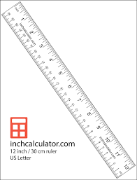 This is the revised video of a math lesson teaching students how to measure line segments in inches and half inches with a ruler. Printable Rulers Free Downloadable 12 Rulers Inch Calculator