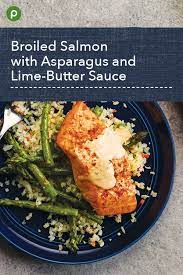 Publix Aprons Broiled Salmon And Asparagus Recipe Recipes Health Dinner Recipes Salmon Recipes