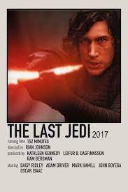 The Last Jedi Movie Print Star Wars Movies Posters Star Wars Film Movie Posters Minimalist