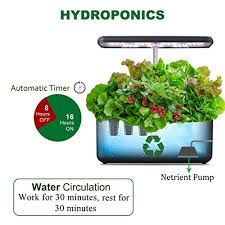 It's a fairly simple setup, with. Hydroponic Growing System 12 Pods Home Garden Kit Indoor Trecaan Smart Herb Garden Growing Kit With Grow Lights Gardening Gifts For Women Mom In Kuwait Whizz Germination Kits