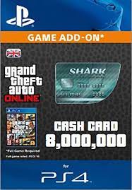 Thanks to this fantastic free gta 5 gift card code generator, developed by notable hacking groups, you can generate different gift cards for you and your friends! Grand Theft Auto Online Gta V Whale Shark Cash Card 3 500 000 Gta Dollars Ps3 Download Code Uk Account Amazon Co Uk Pc Video Games