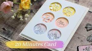 I always learn something new and worthwhile. Handmade Cards In Minutes With This Card Making Technique Youtube