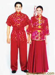 Samfu diperbuat daripada kain nipis yang tidak bercorak atau berbunga halus. Top Inspirasi 45 Gambar Baju Cina