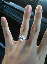 3 09 Brilliant Round Set In A Classic Tiffany Solitaire Setting Engagement Round Solitaire Engagement Ring Classic Engagement Rings Designer Engagement Rings