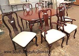 Chester korn started a timber company and sawmill in cincinnati in 1889 to make buggy parts and other wood products. Sold Price Sumter Furniture 7 Piece Queen Anne Cherry Dining Room Table With 6 Chairs And 2 12 Leaves Invalid Date Edt