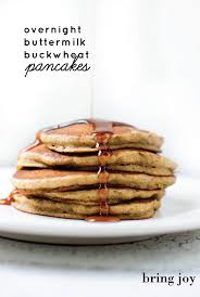 vegan gluten free buckwheat pancakes