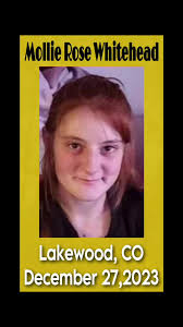 Mollie Rose Whitehead missing from Lakewood, CO #mollierosewhitehead #...