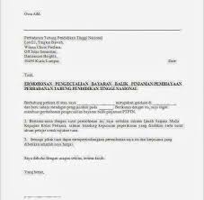 Contoh Surat Rasmi Permohonan Biasiswa Rasmi Ru