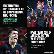 Liverpool ceo responds to aubameyang link. Alvaro Morata Said This About Liverpool Last November B R Football Scoopnest