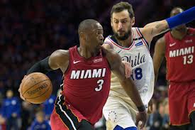 The previous meetings between the heat and 76ers did not feature butler or bam adebayo in either. Heat Vs 76ers Game 2 Results Dwyane Wade Leads Miami For Huge Road Win Sbnation Com