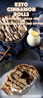 I love how easy this keto fudge recipe. Sugar Free Low Carb Keto Cinnamon Rolls With A Dairy Free Option My Pcos Kitchen These Del Sugar Free Low Carb Keto Cinnamon Rolls Low Carb Recipes Dessert