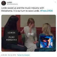 Lorde has announced her return by unveiling the artwork for a new single titled 'solar power' and fans can't deal. Lorde Freelorde Know Your Meme