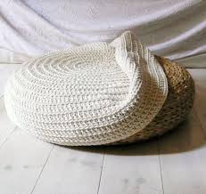 Your Place To Buy And Sell All Things Handmade Stool Covers Crochet Pouf Crochet Home