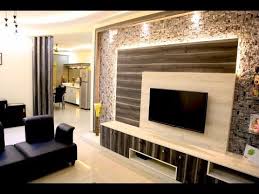 Simple And Beautiful 3 Bhk Flat Interiors Of Mr Karan Arora Pioneer Sunblossom Electronic City Youtube Flat Interior Cute Living Room Lcd Panel Design