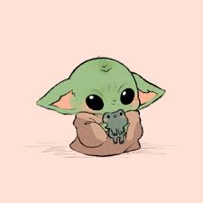 T On Instagram Froggie Is Yummy I Have Spoken I Can T Stop I Love Babyyoda So Much Themanda Yoda Drawing Yoda Wallpaper Cute Disney Drawings
