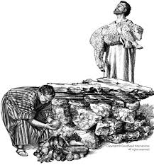 And you shall make its horns on its four corners; Where In The Scriptures Does It Say That God Told Cain And Abel To Bring A Blood Sacrifice The Goodseed Blog
