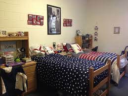 My College Dorm Room Mostly Everything Is From Bed Bath And Beyond Target Walmart And Even The Dolla Dorm Room Inspiration Dorm Room Decor Dorm Inspiration