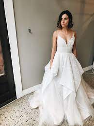 Markle Hayley Paige Fall 2018 Collection A Line Wedding Dress Princess Weddin Wedding Dresses Whimsical Glamourous Wedding Dress Trendy Wedding Dresses