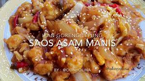 Kakap asam manis terbuat dari ikan kakap filet diberi saus asam manis yang terbuat dari tomat dan nanas. Resep Cara Membuat Ikan Fillet Goreng Tepung Asam Manis By Olinyolina Youtube