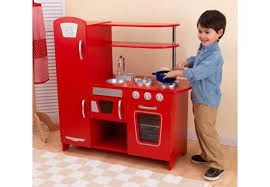 kidkraft vintage kitchen red photo 11