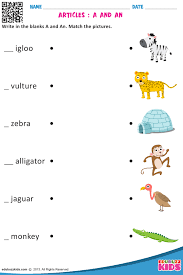 Articles A And An English Activities For Kids Kindergarten Worksheets Articles Worksheet