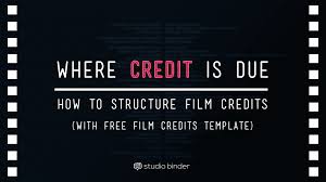 Have an audio system and someone that can run it. The Ultimate Guide To Film Credits Order Hierarchy With Template