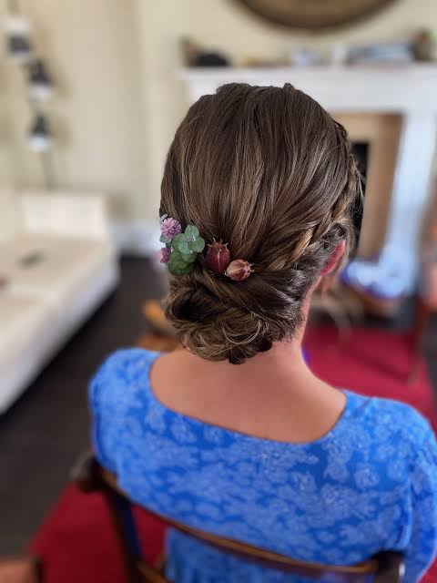 Soft Relaxed Textured Wedding Up-dos | Wedding Make Up And Hair Stylist London