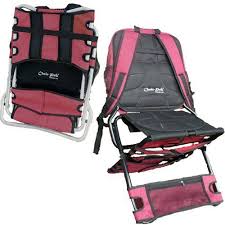 chair pak the incredible backpack chair lightweight 6 5lbs very compact strong dark red black w silver frame backpacking chair backpacks cool backpacks