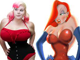 Pictured: Jessica Rabbit fan has breasts enlarged and waist shrunk to get  extreme hourglass figure - Mirror Online