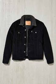 Levi S Corduroy Sherpa Trucker Jacket Denim Ceketler Tarz Moda Moda Kiyafetler