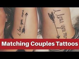 Design, tattoo & video by ig elsetattoo. Matching Couples Tattoos Video Youtube Looking For A Way To Let The World Know Of Your L Matching Tattoos For Lovers Couple Tattoos Matching Couple Tattoos