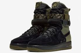 Camo Detailing On This Nike Special Field Air Force 1 Kicksonfire Com Military Shoes Nike Boots Nike Shoes Air Force