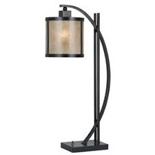 60 In Iron Electrical Outlet 3 Way Switch Table Lamp With Glass Shade Lowes Com Metal Table Lamps Lamp Tiffany Table Lamps