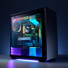 Black And White Pc Build Rgb Nzxt Hue 2 Review Pc Gamer Computer Setup Custom Pc Gaming Computer Setup