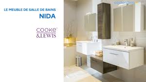Changer le meuble vasque d'une salle de bains permet de donner un nouveau souffle à la pièce. Meuble De Salle De Bains Nida Cooke Lewis 643899 Castorama Youtube