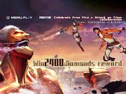 * tag any spoilers with spoiler(#s. Celebrate Free Fire X Attack On Titan Collaboration With Memu Win 2400 Diamonds Reward Memu Blog