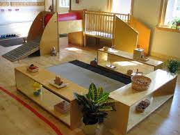 Etonhouse International School A Reggio Emilia Inspired Space For Infants And Toddlers A While Ag Infant Classroom Infant Toddler Classroom Toddler Classroom