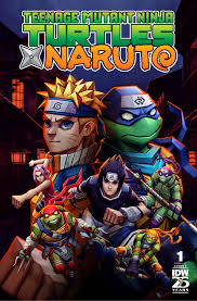 AUG241276 - TEENAGE MUTANT NINJA TURTLES X NARUTO 1 CVR D MONCAYO -  Previews World