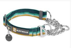 Over 28 years in business · lifetime guarantee · next day shipping Chain Reaction Martingale Dog Collar With Chain Ruffwear Uk