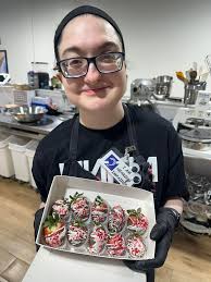 If you don't already know Rob, she makes the most delicious chocolates,  They are available at FGS & other local outlets.