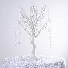 Candles are a classic part of olden day centerpieces, but they aren't used as often anymore. Balsacircle 30 Glittered Manzanita Tree With Garlands Wedding Party Diy Centerpieces Decorations Supplies Walmart Com Walmart Com