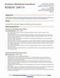 Cv format choose the right cv format for. Freelance Marketing Consultant Resume Samples Qwikresume