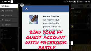 Garena announces free fire tournaments to take place. How To Bind Your Guest Account With Facebook Easily Free Fire Youtube