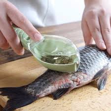 Fisch Haut Pinsel Schaben Angeln Scale Pinsel Reiben Schnelle Entfernen Fisch Messer Reinigung Schaler Scaler Schaber Mutfak Malzemeleri Spargut Innovative Pr In 2020 Fisch Messer Fischschuppen Lebensmittelbehalter