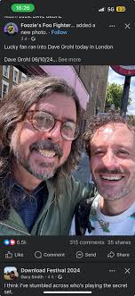 Dave is in the country….. just saying