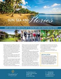 Featuring hire of boats and car as well as wi fi throughout the property, east winds st. Saint Lucia East Winds Hotel Set To Inspire With New Creative Writing Retreat By Essential Detail Issuu