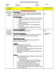 Contoh rancangan pengajaran harian bahasa melayu. Rph Minggu 13 Makanan Rancangan Pengajaran Harian Minggu Tema Tunjang Masa Rutin Dan Perbualan Pagi 30 Min Bi Theme Fizikalkesihatan 40 Min Ke 13 Course Hero